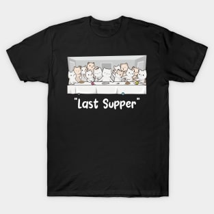 The Last Supper - A Feline Feast T-Shirt